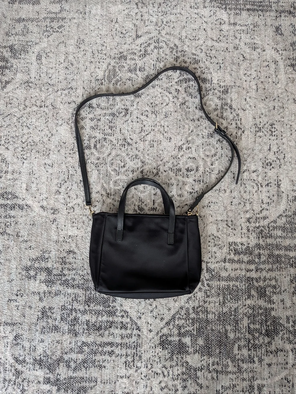 kate spade black nylon bag with bow detail - Picture 4 of 10
